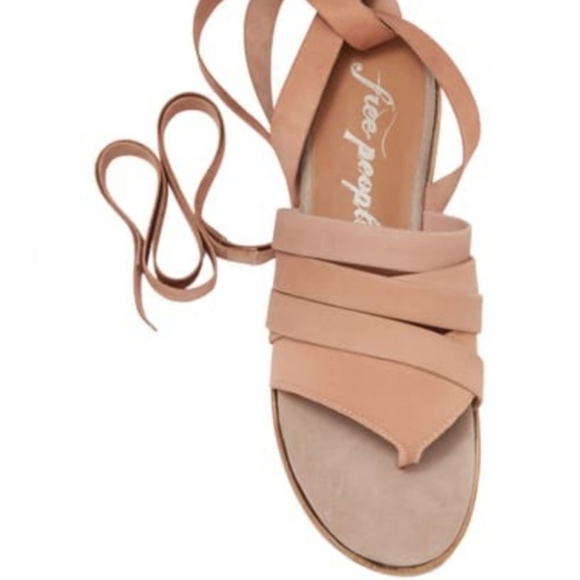 𝅺FREE People Sun Valley Wrap Sandal sz. 6 NWT - Picture 5 of 11